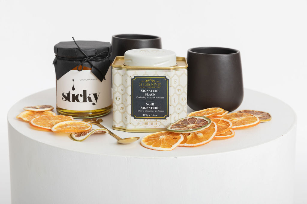 Premium Tea and Honey Gift Box